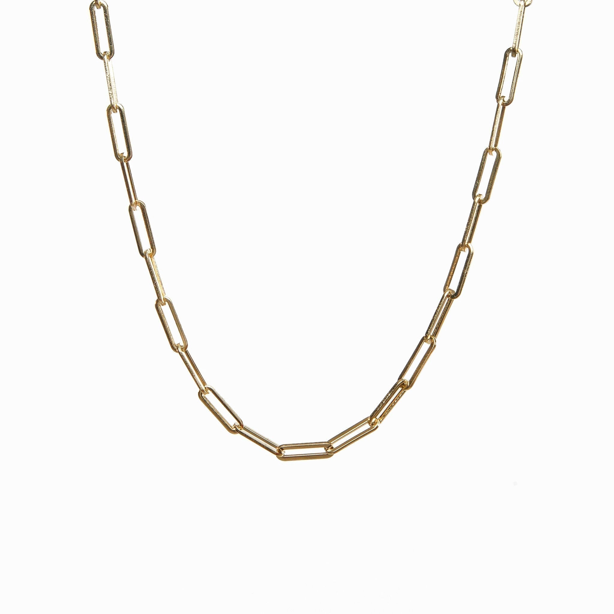 Collar Dorado con Clip