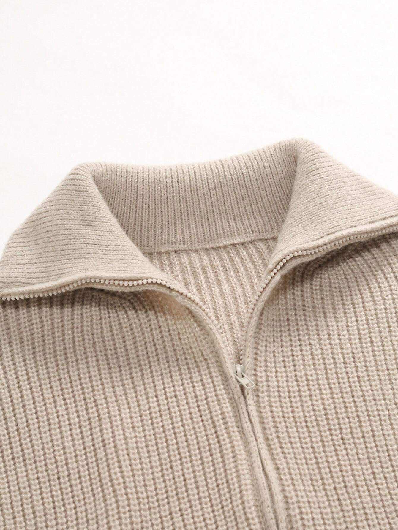 Lenoir™ | Cárdigan con Cremallera
