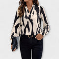 Camiseta con patrón gráfico y diseño elegante