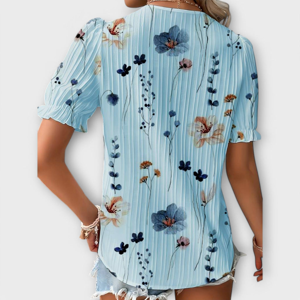 Emily - Elegante Blusa de V-hals