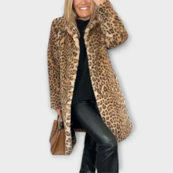 Chaquetas de estampado de leopardo