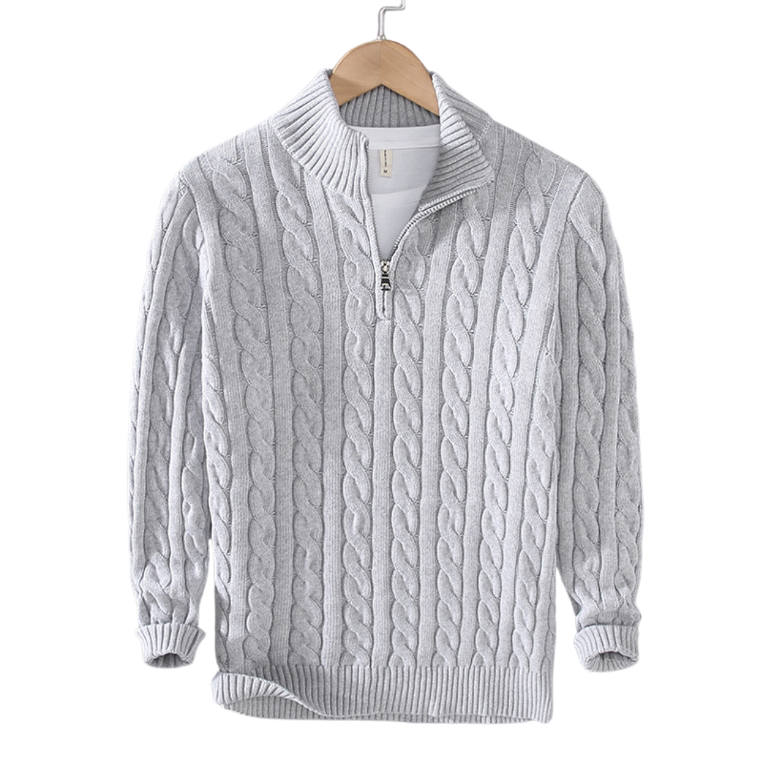 Lenoir™ | Sudadera con media cremallera