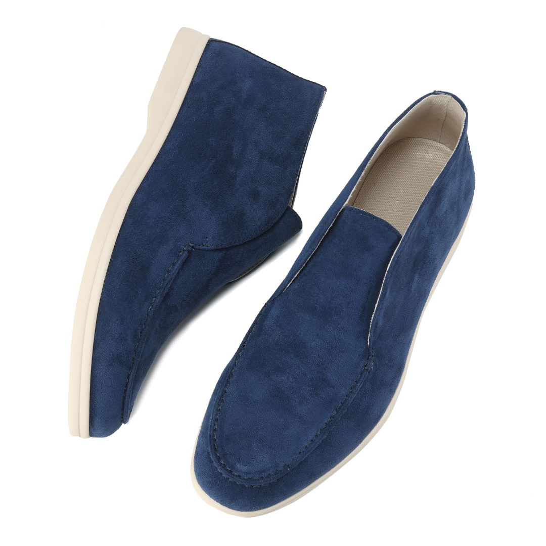Lenoir™ | Mocasines de Suede Hoge