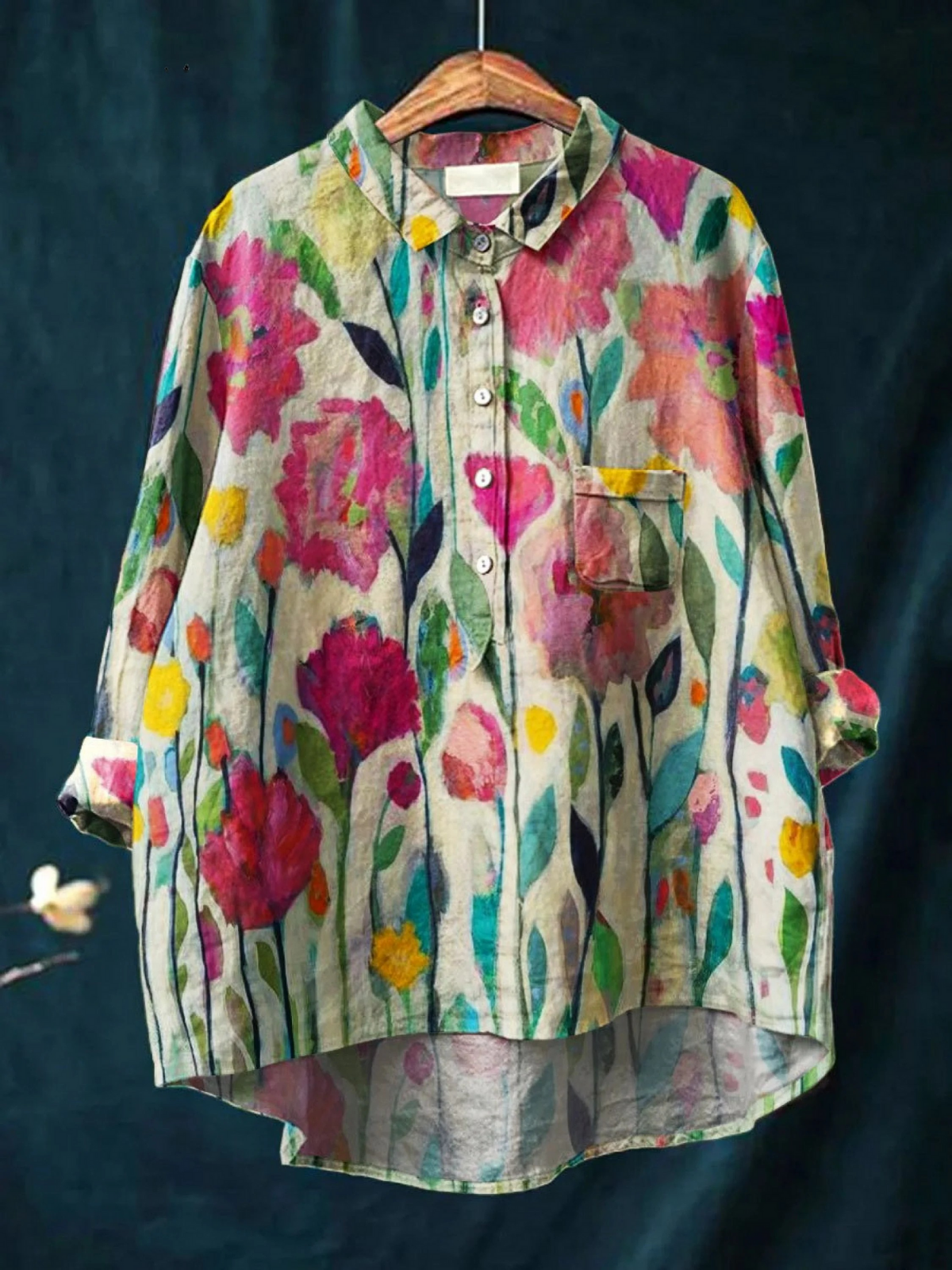 Phoebe - Camisa Vintage Ligera
