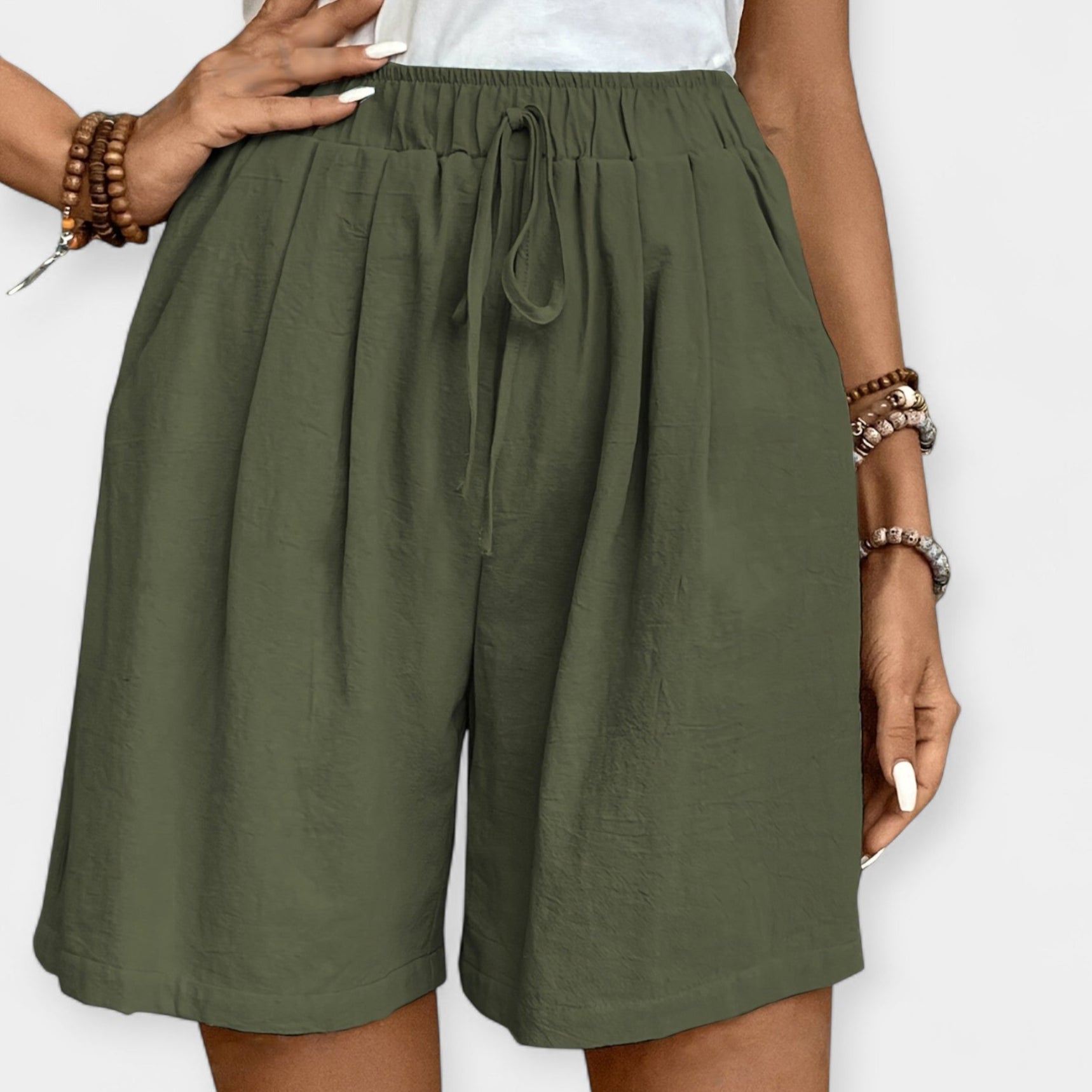 Pantalón Ligero con Brillo Sutil