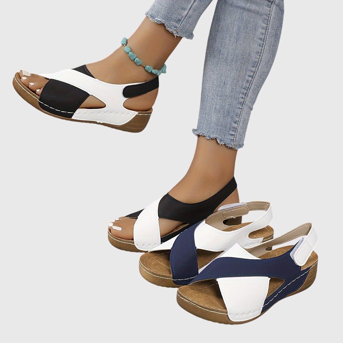 AINSLEY | SANDALIAS ORTOPÉDICAS