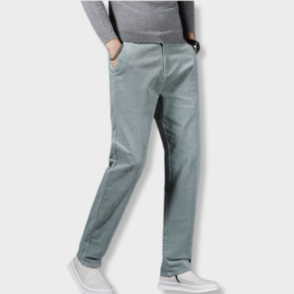 Pantalones de Corduroy de Altura Media