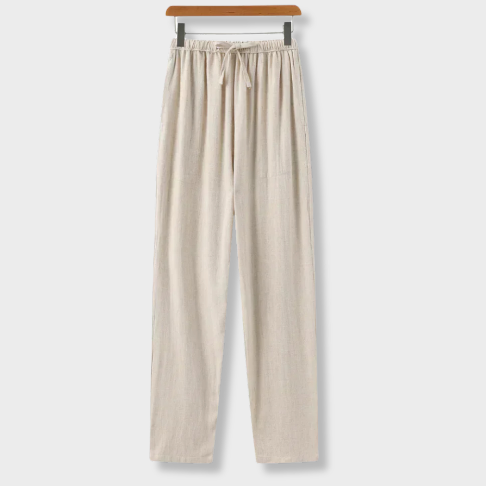 Pantalón de Lino Slim
