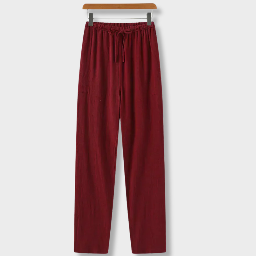 Pantalón de Lino Slim