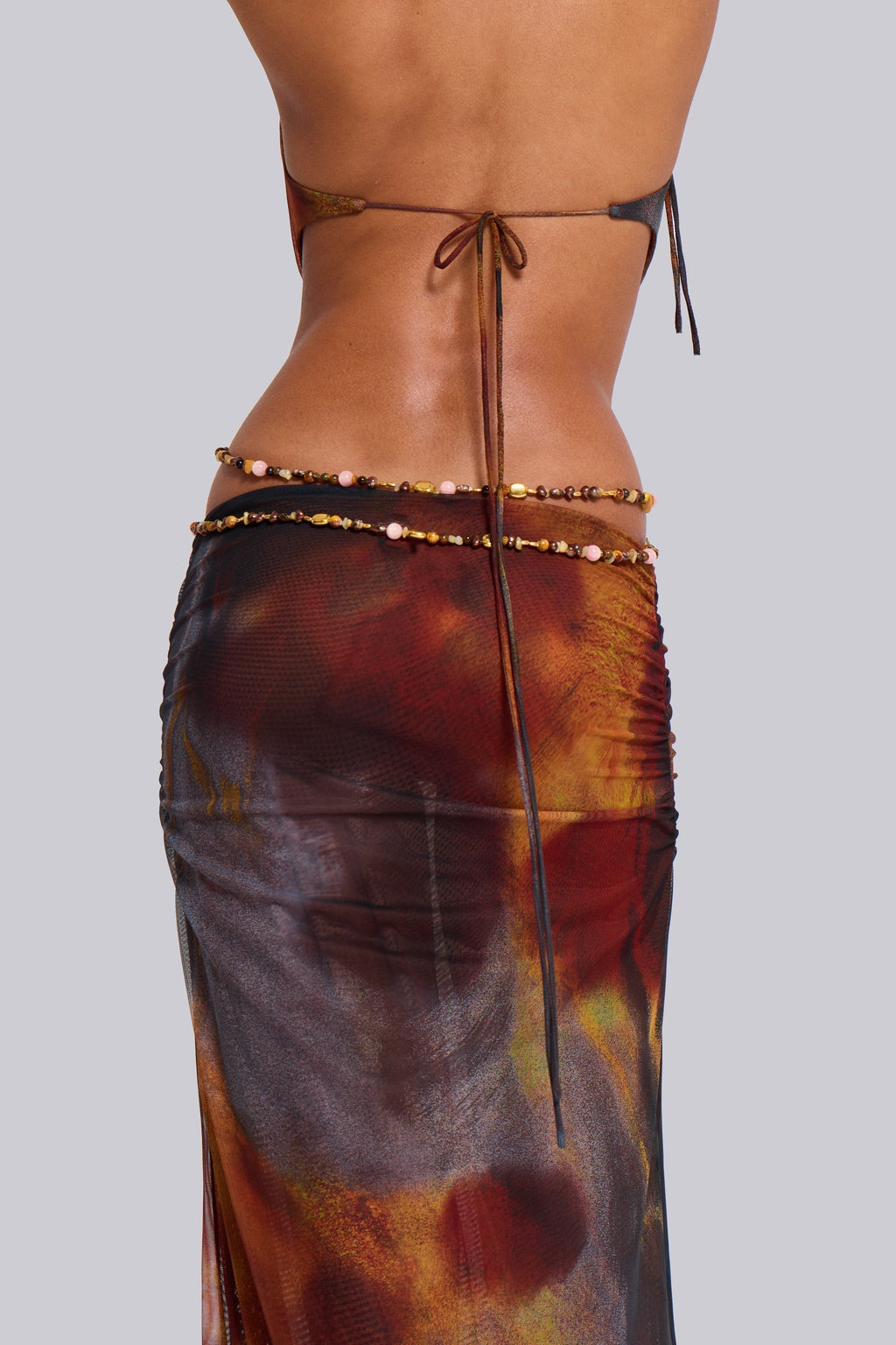 Vestido Maxi Jungle Whiskey