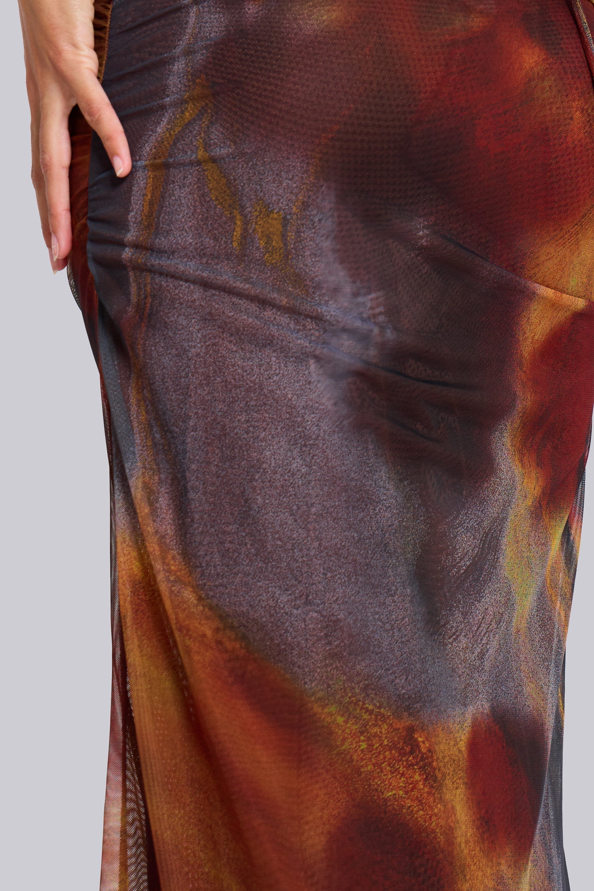 Vestido Maxi Jungle Whiskey