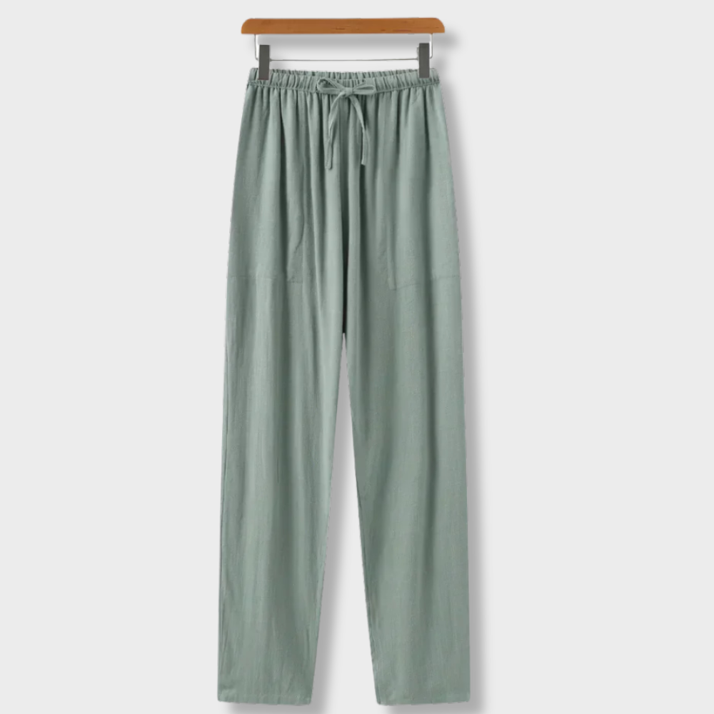 Pantalón de Lino Slim
