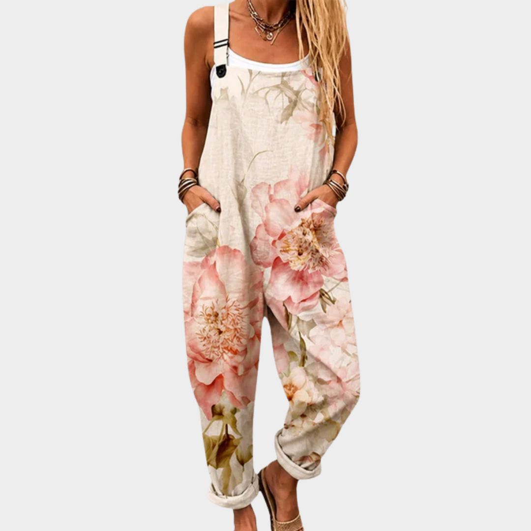 Confortable Salopette con Estampado