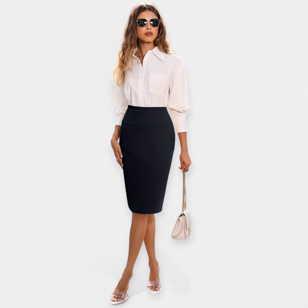 Falda Midi Práctica y Elegante