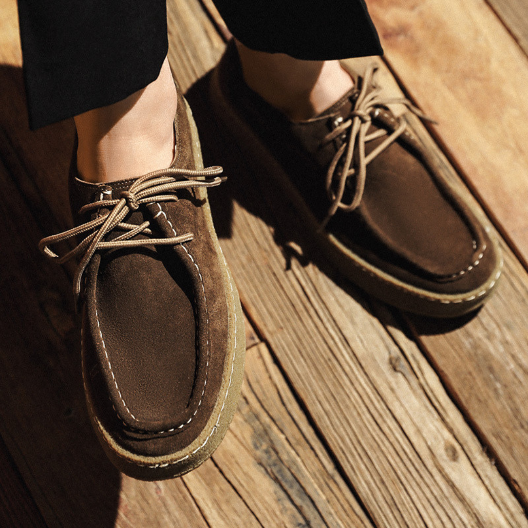 Lenoir™ | Zapatos de ciudad de ante de alta calidad