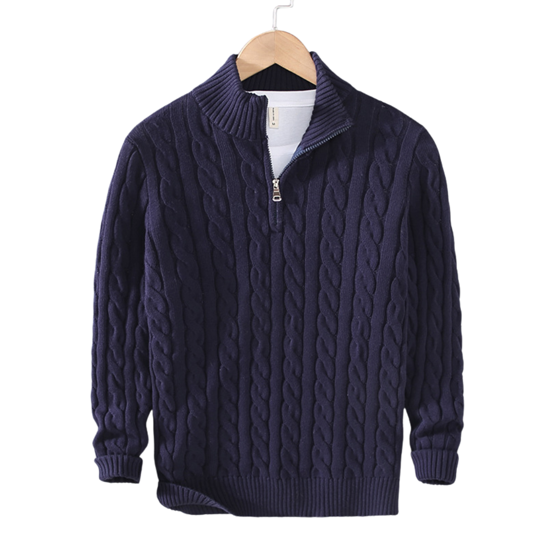 Lenoir™ | Sudadera con media cremallera