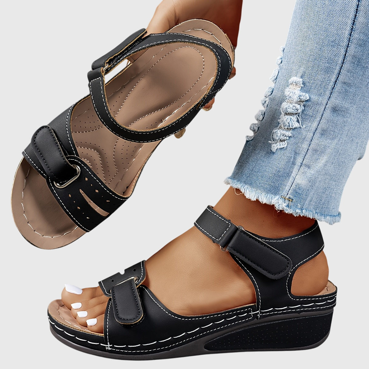 CRYSTAL | SANDALIAS ORTOPÉDICAS