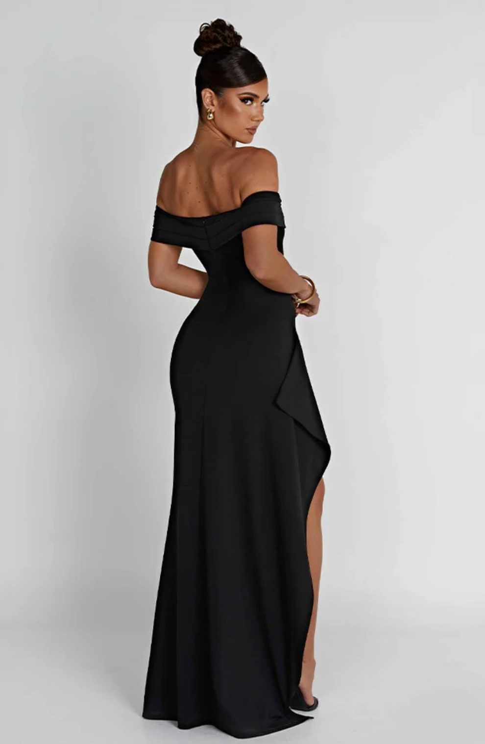 Vestido Maxi Cortado
