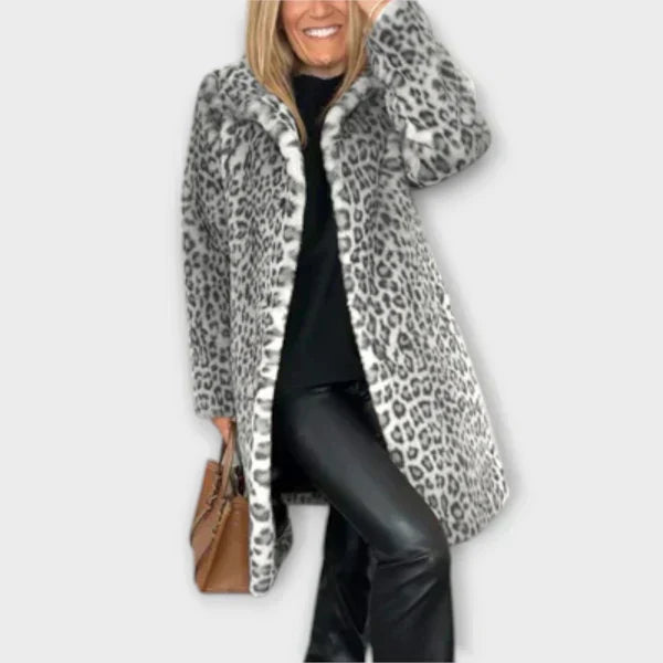 Chaquetas de estampado de leopardo