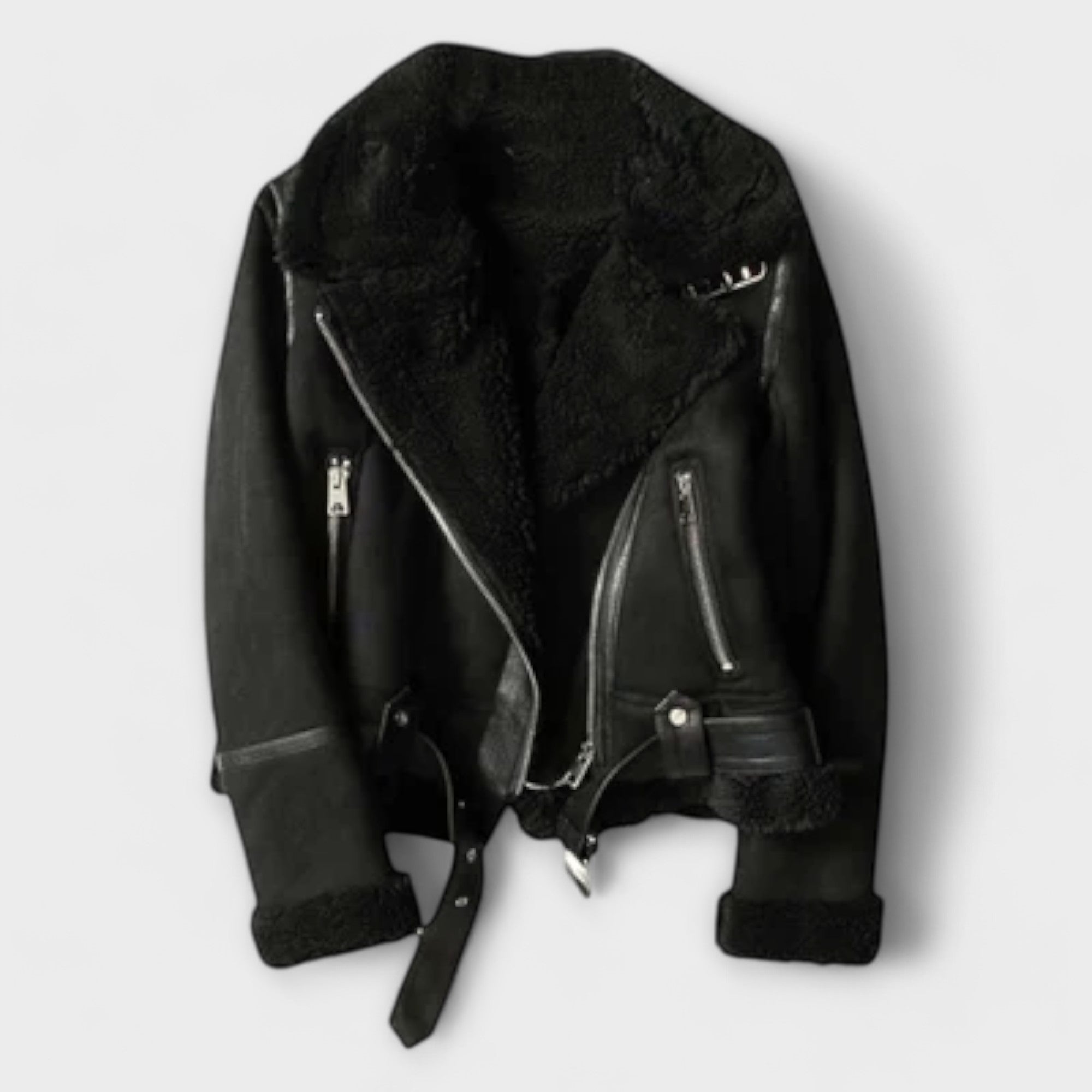 Chaqueta Piloto Aurora de Shearling