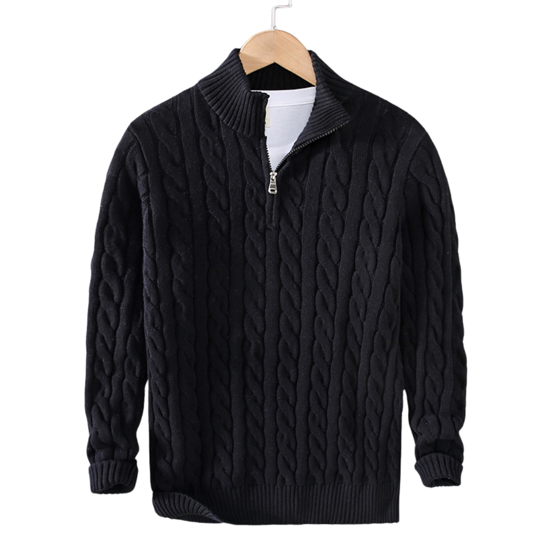 Lenoir™ | Sudadera con media cremallera