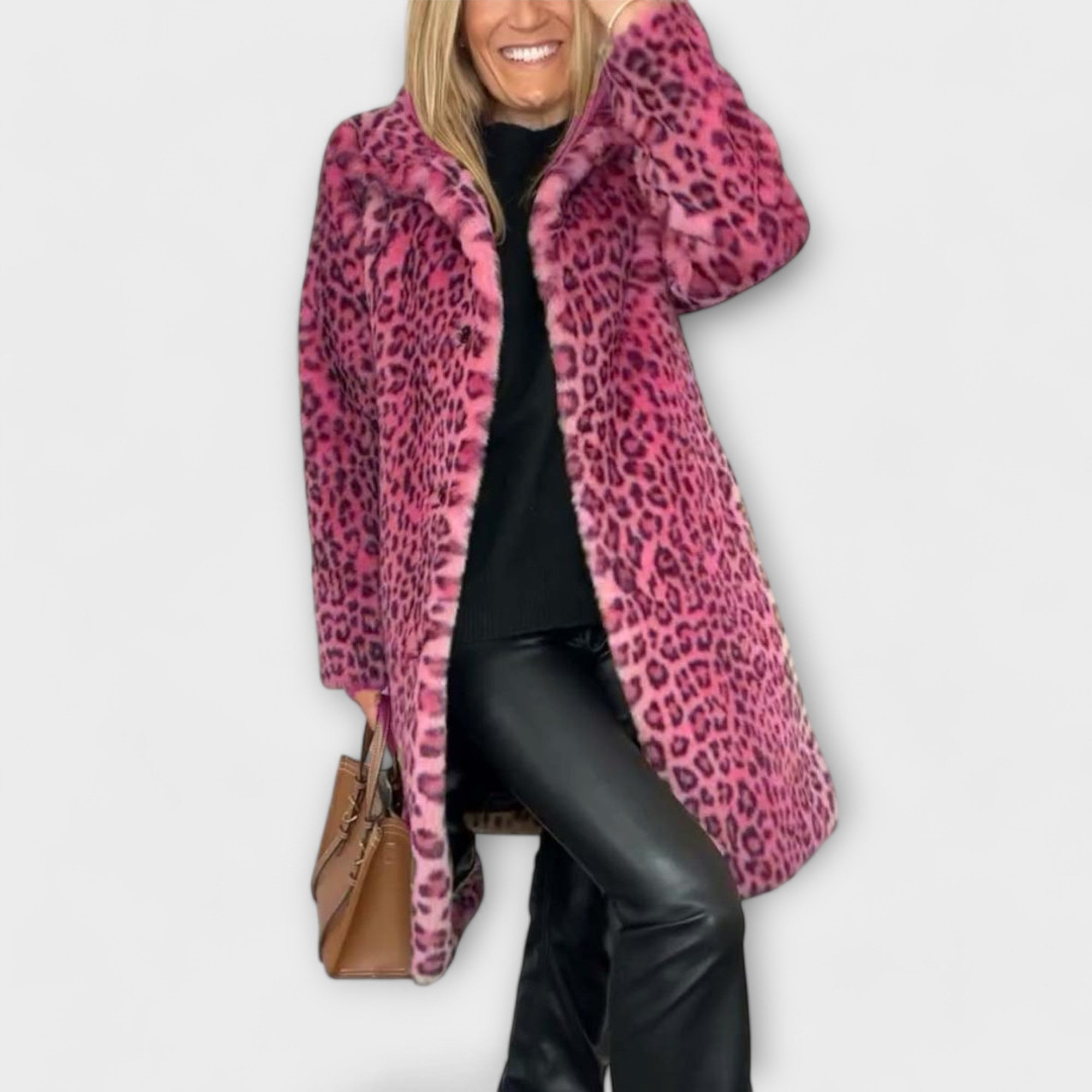 Chaquetas de estampado de leopardo