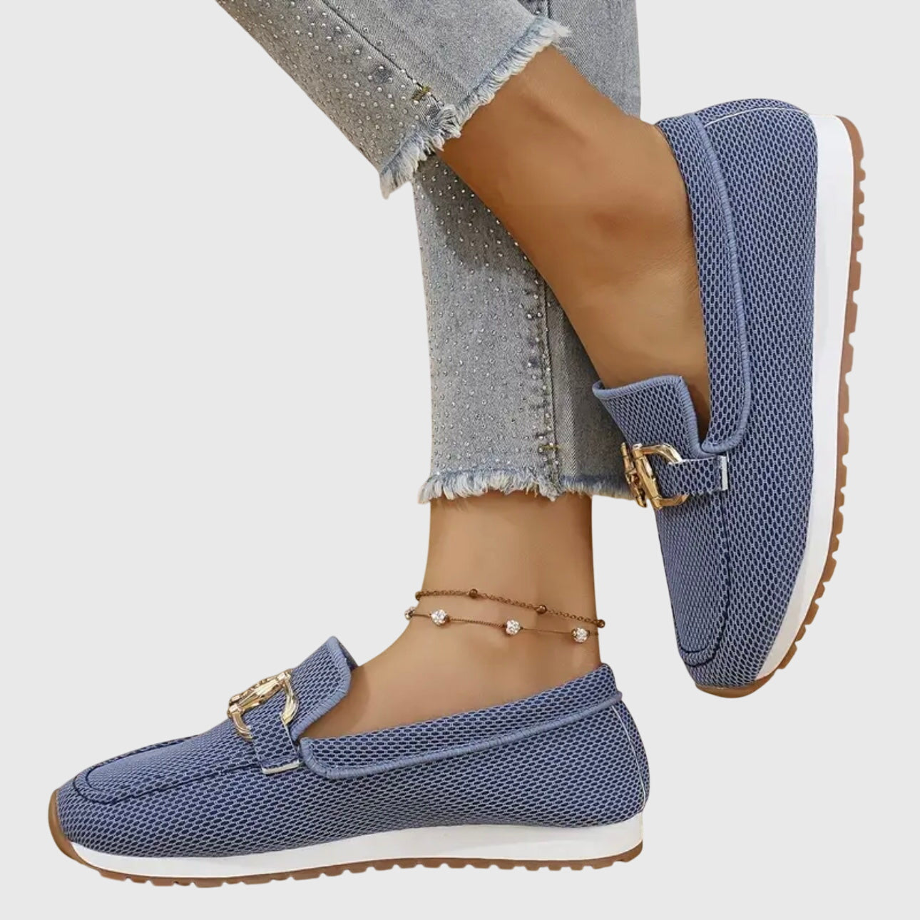 Zapatillas deportivas ortopédicas tipo mocasín