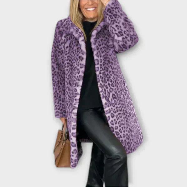 Chaquetas de estampado de leopardo