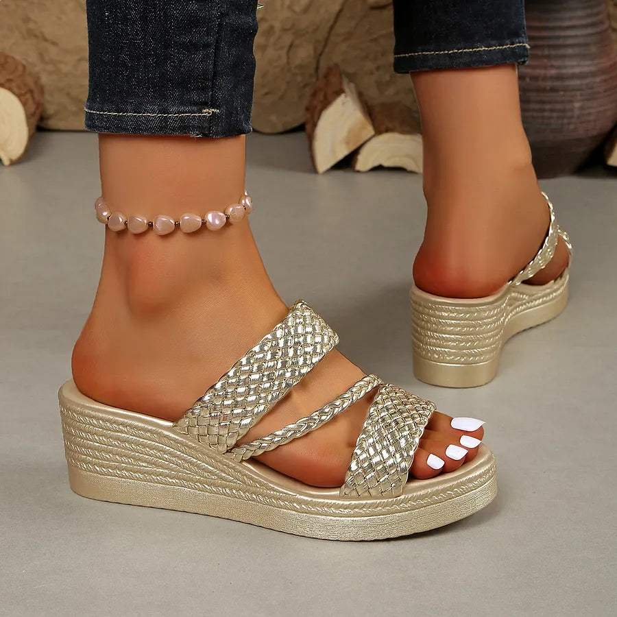 Sandalias cómodas con plataforma