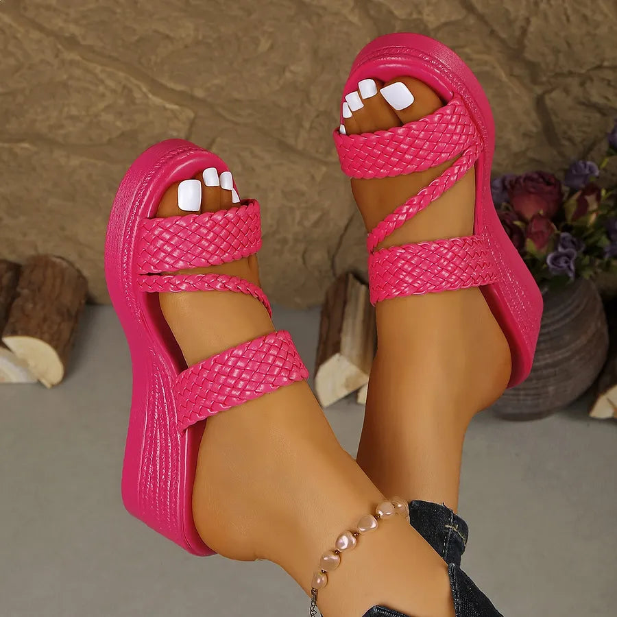 Sandalias cómodas con plataforma