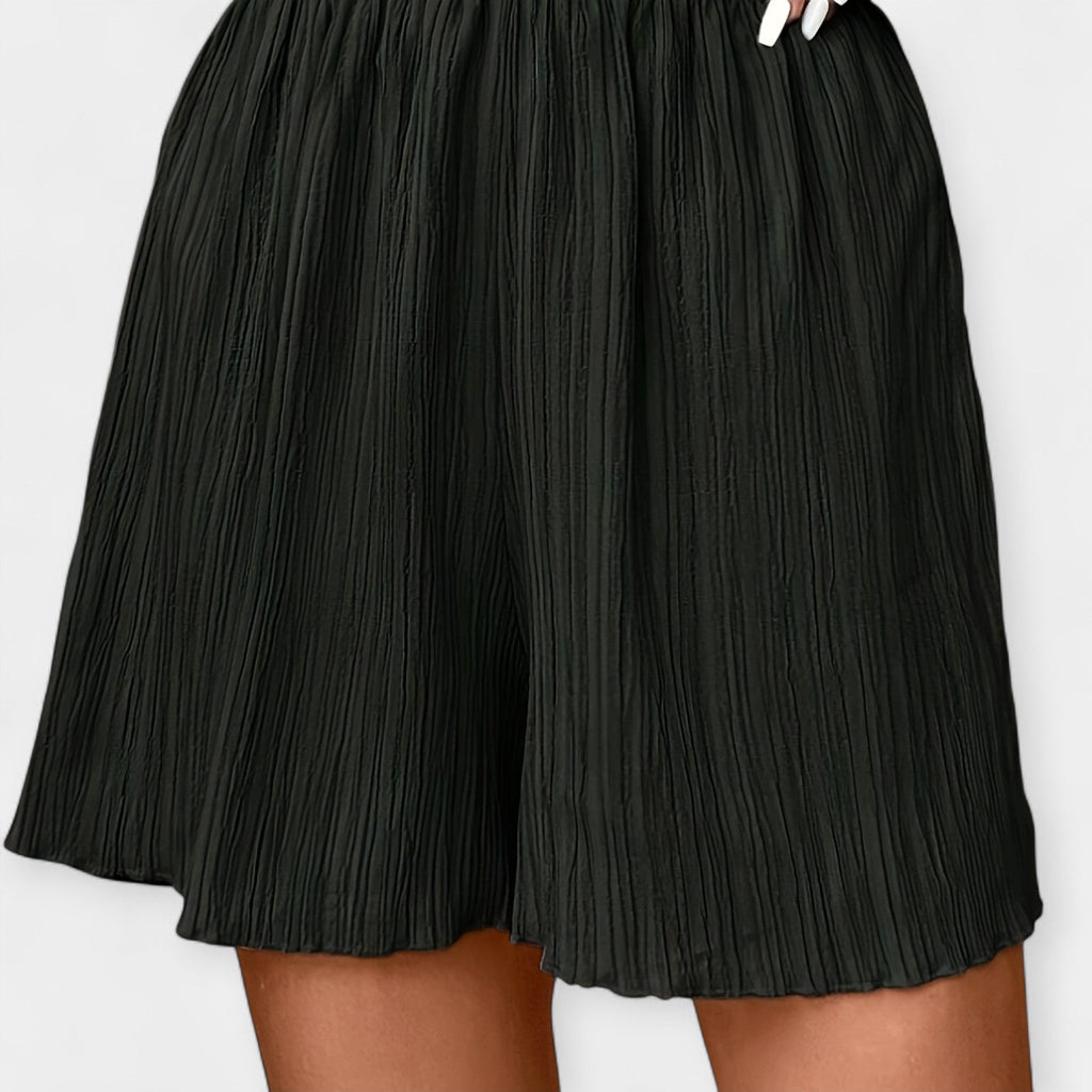 Pantalones Cortos Clásicos con Cintura Elástica