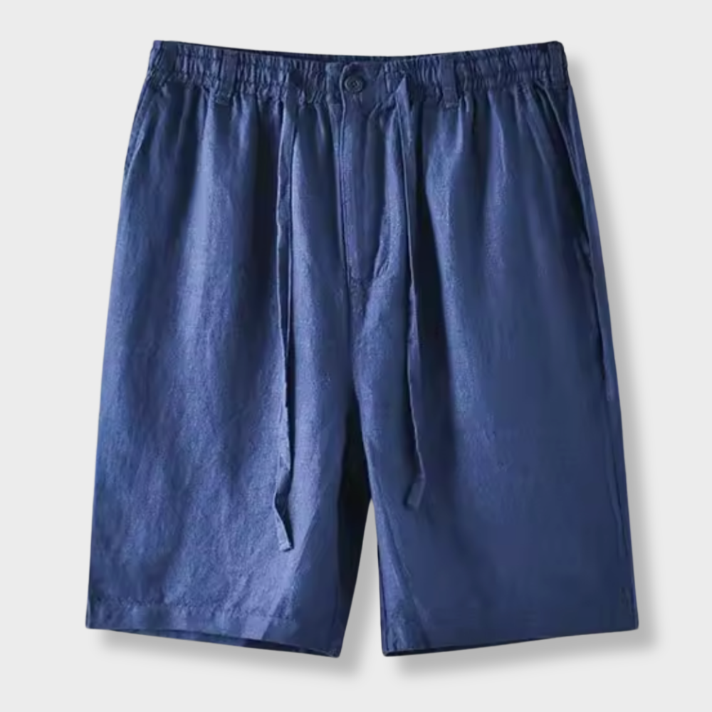 Pantalones Cortos de Lino