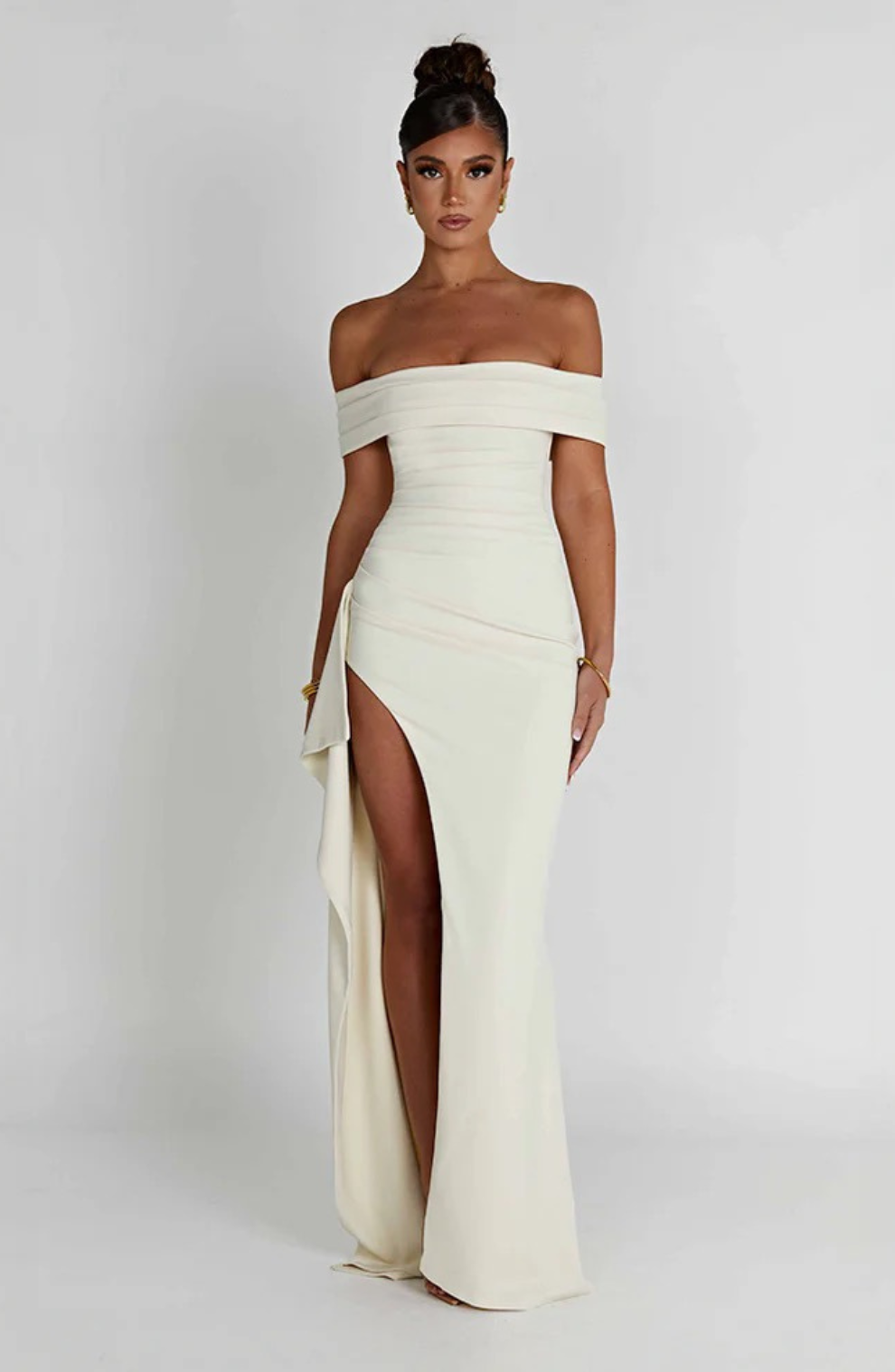 Vestido Maxi Cortado