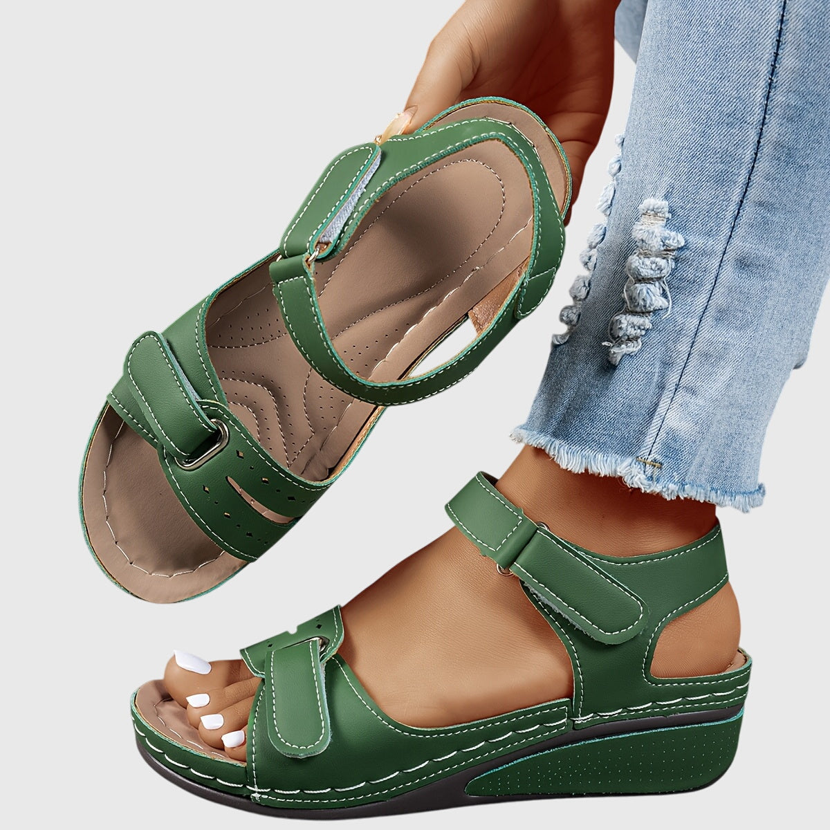 CRYSTAL | SANDALIAS ORTOPÉDICAS