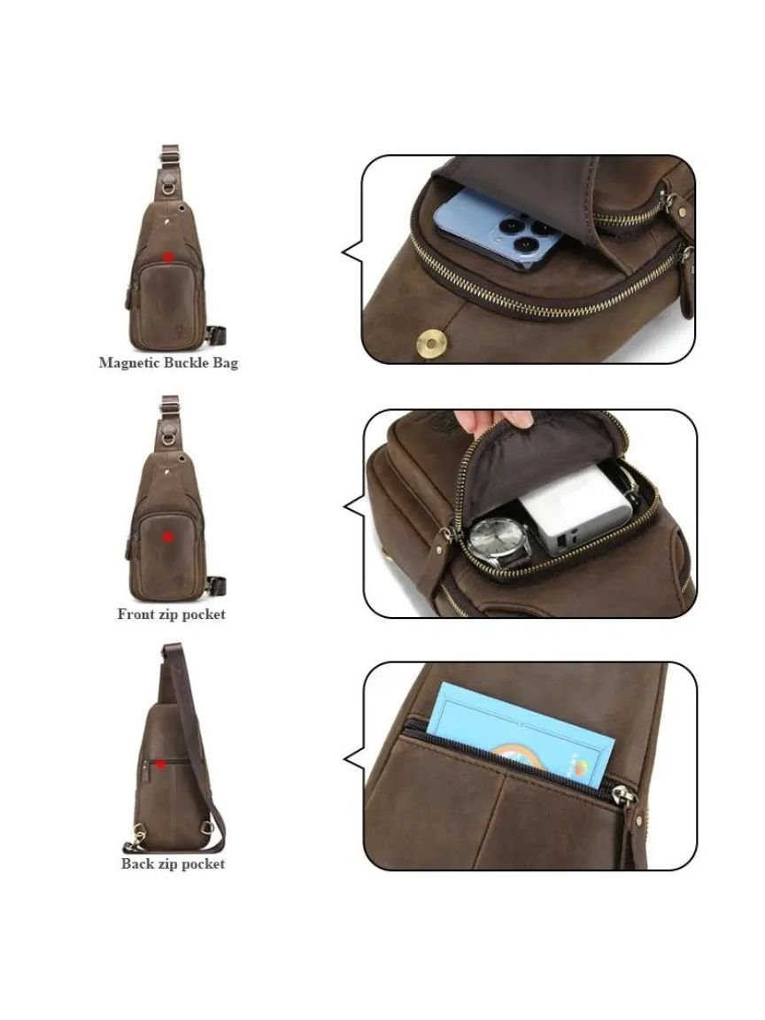 Anders™ | Bolso de Hombro de Cuero Esencial
