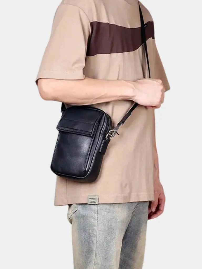 Andreas™ | Bolsa de Cuero para Hombro