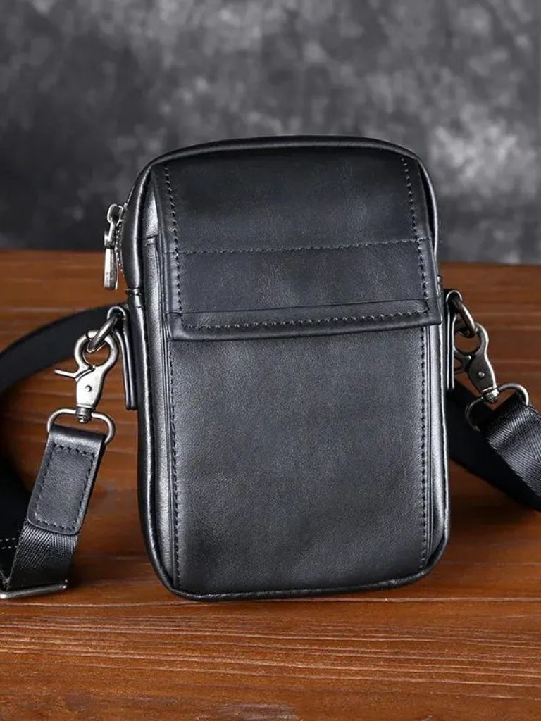 Andreas™ | Bolsa de Cuero para Hombro