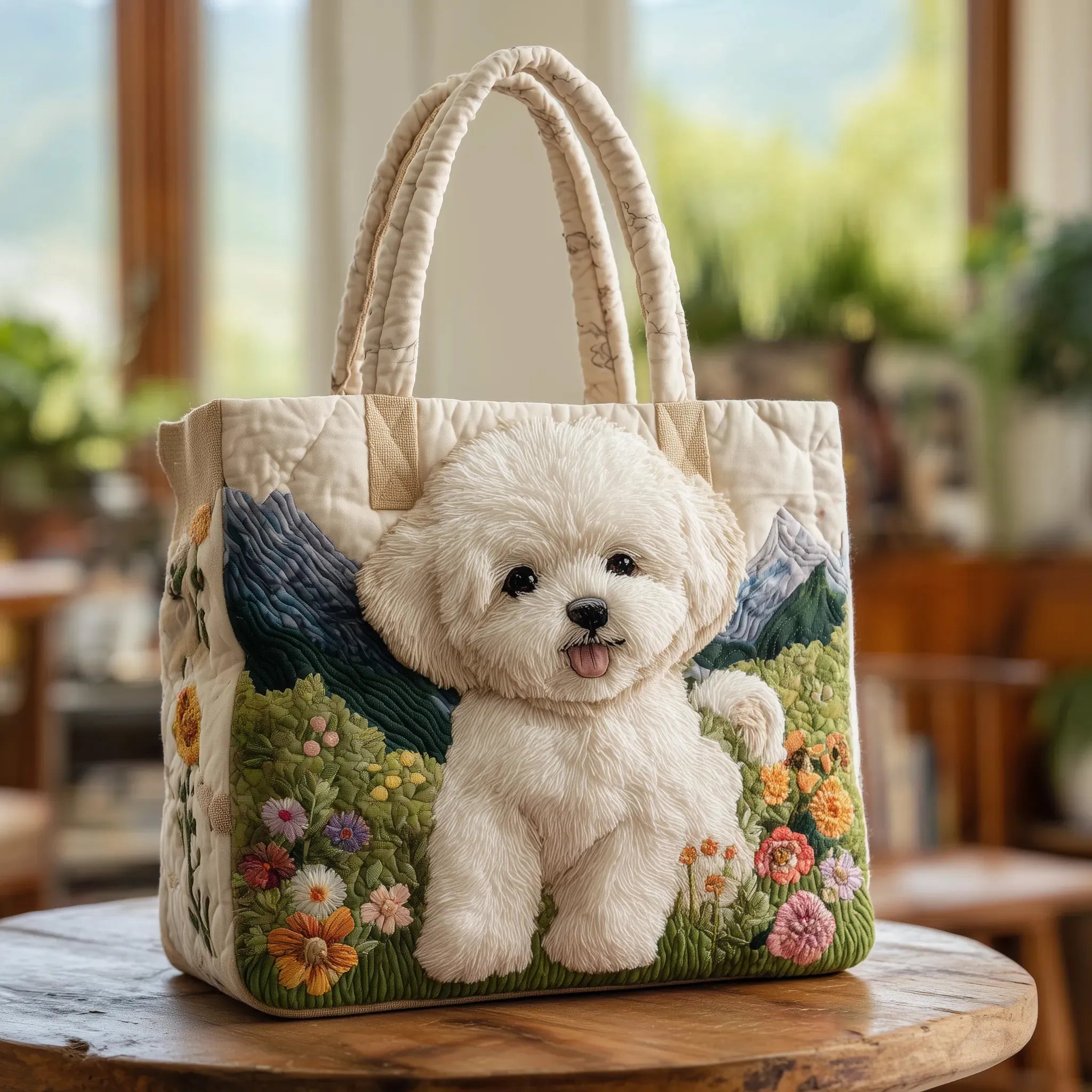 Bolsa Matelassé Artesanal para Perros