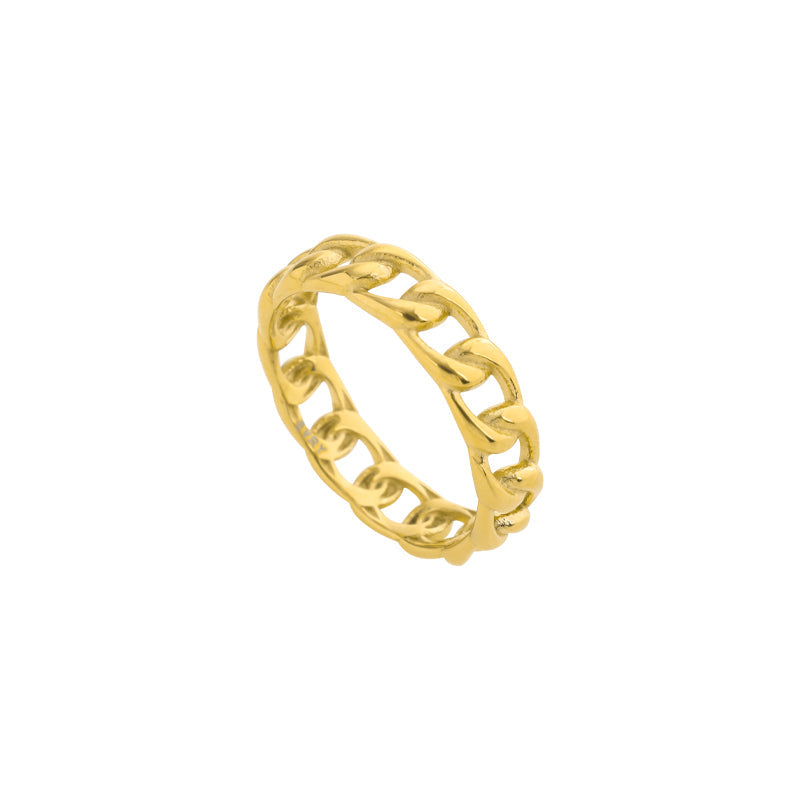 Anillo de Cadena Moderno