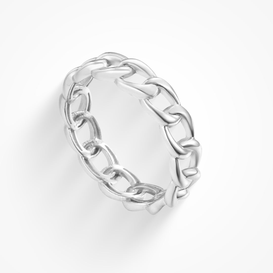 Anillo de Cadena Moderno