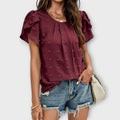 Charlotte - blusa de puntos
