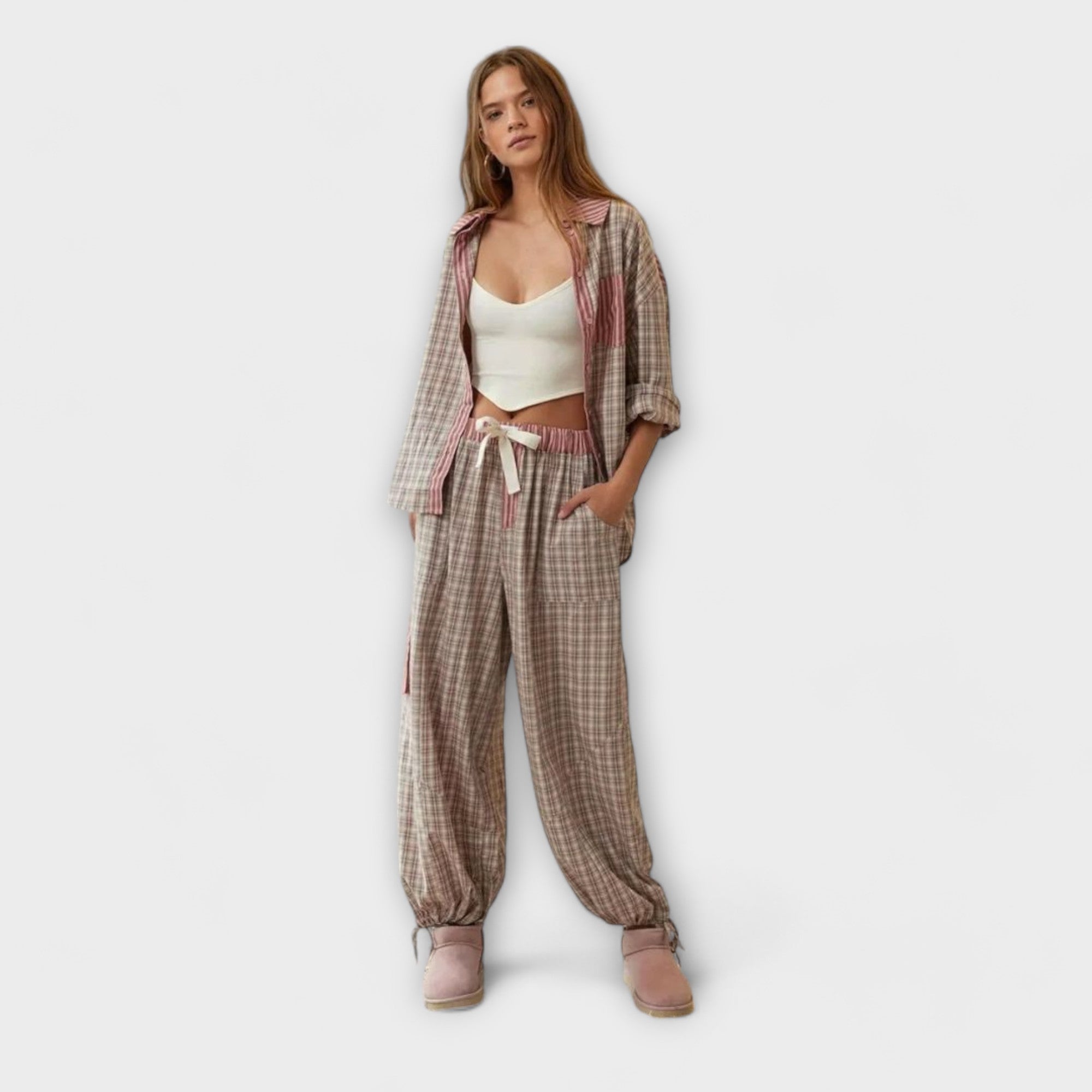 Conjunto de Pijama Suelto