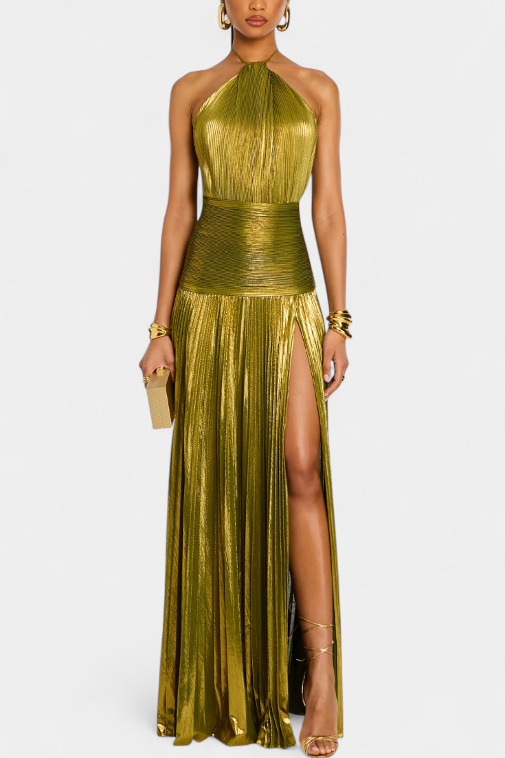 Emma | Vestido Metálico