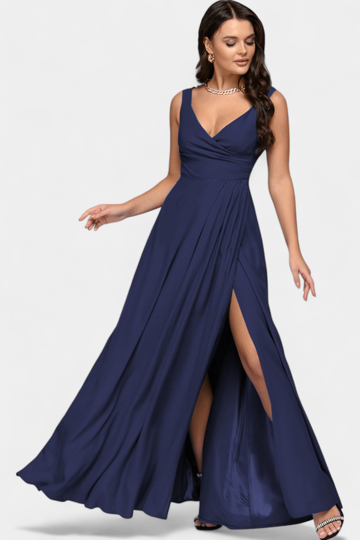 Gris | Vestido Plisado
