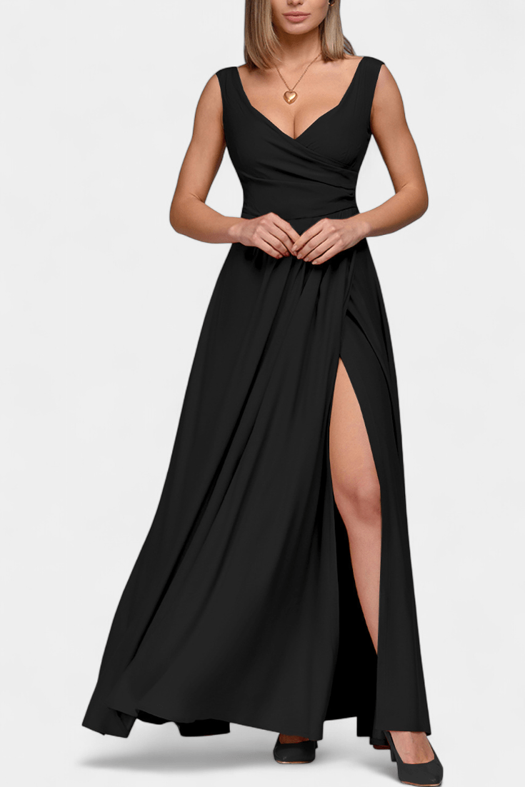 Gris | Vestido Plisado