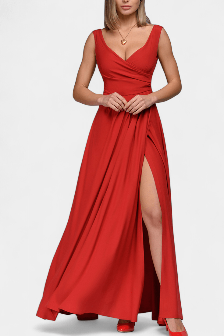 Gris | Vestido Plisado
