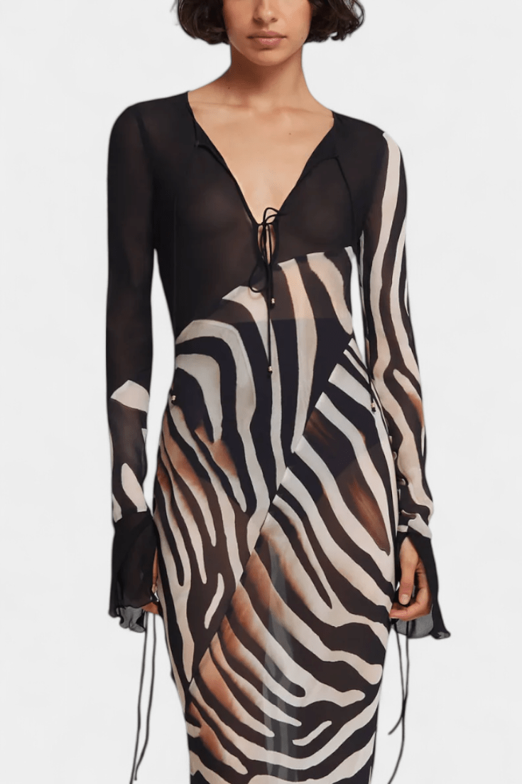 Gry | Vestido Zebra