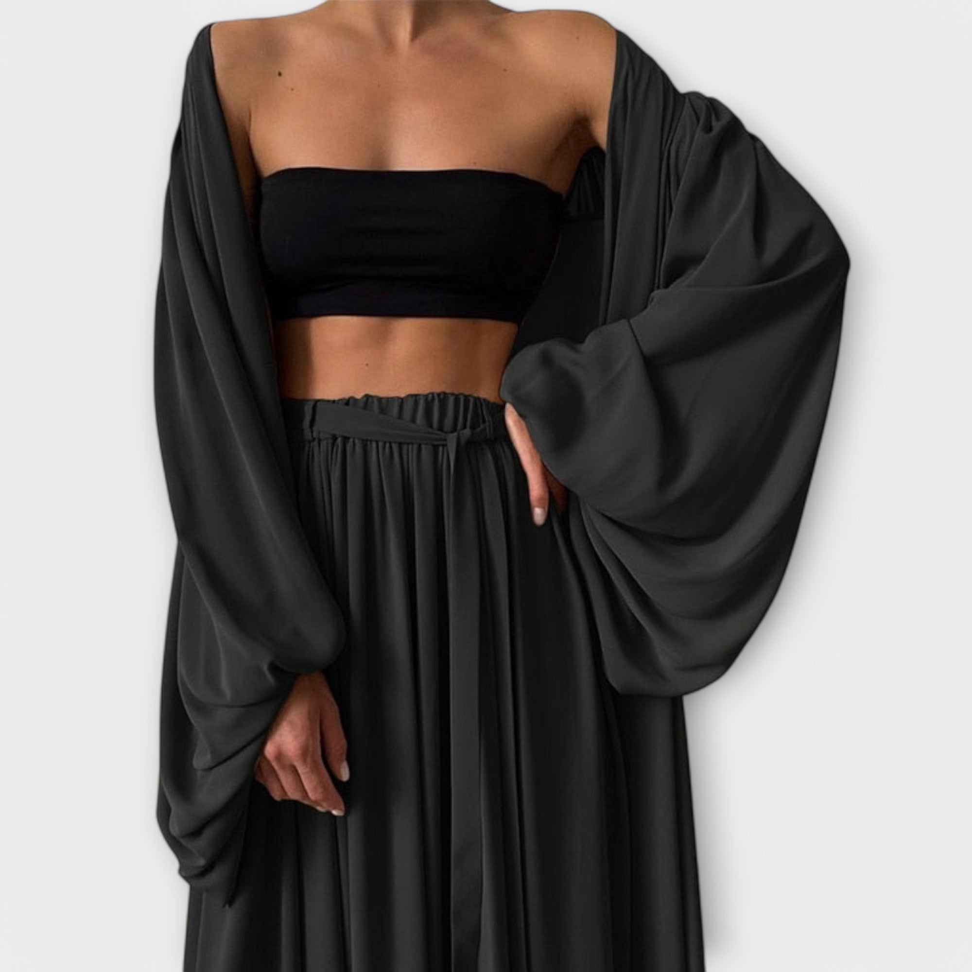 Conjunto de Loungewear de 3 Piezas