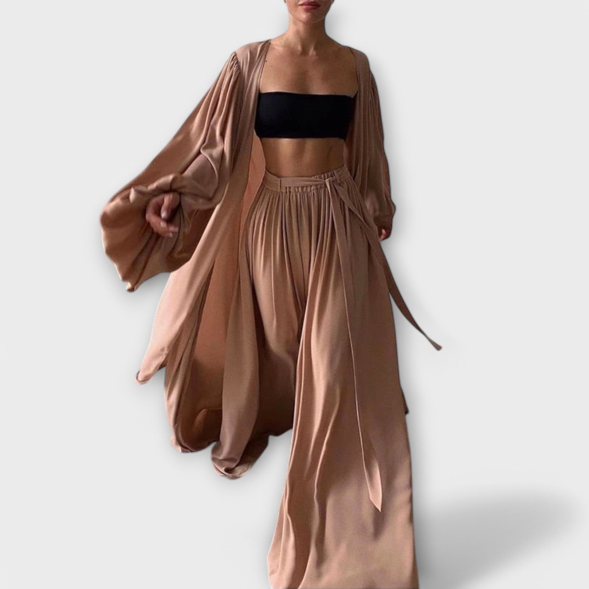 Conjunto de Loungewear de 3 Piezas