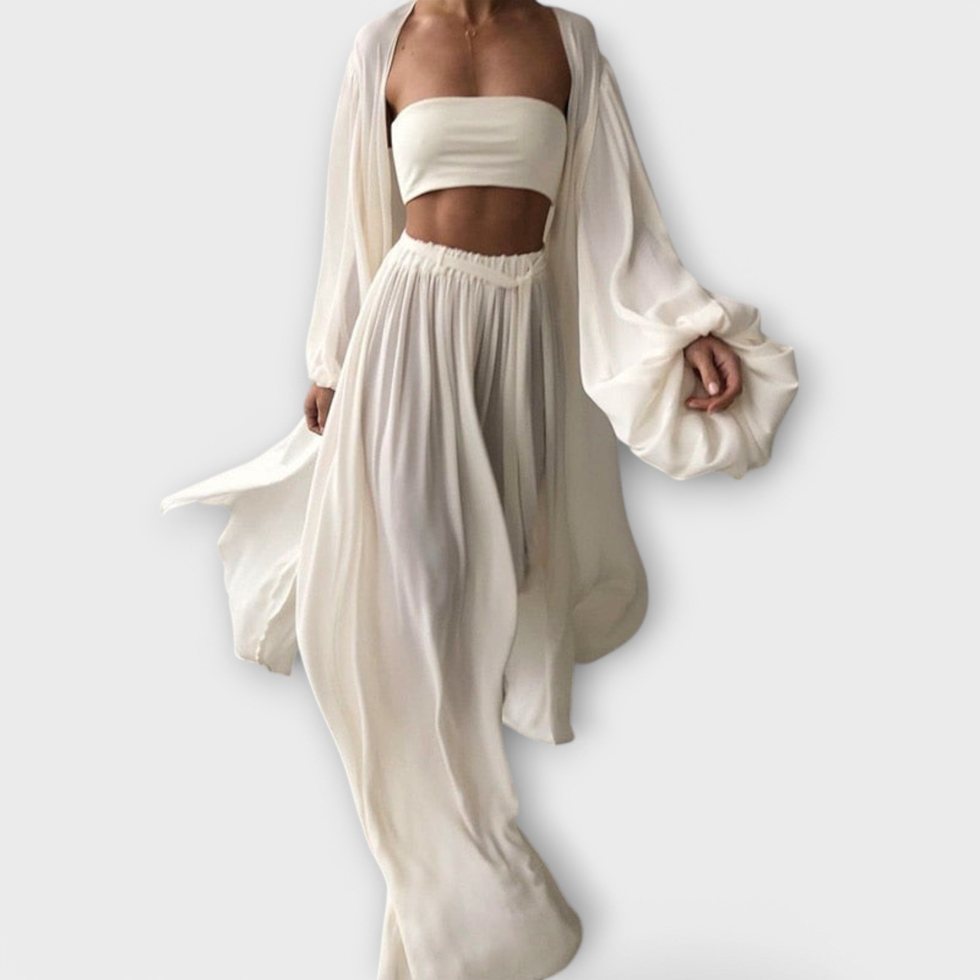 Conjunto de Loungewear de 3 Piezas